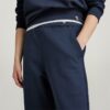 Essentiële unisex losse taps toelopende joggingbroek
