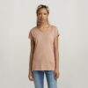 Eyben Slim T-shirt Overgeverfd