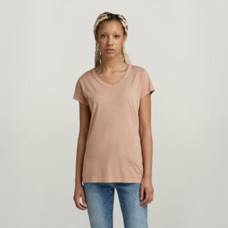 Eyben Slim T-shirt Overgeverfd