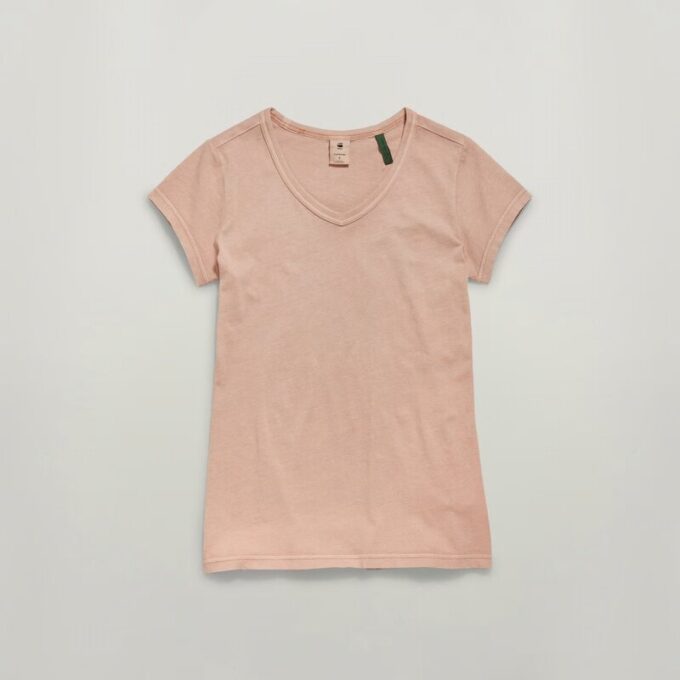 Eyben Slim T-shirt Overgeverfd