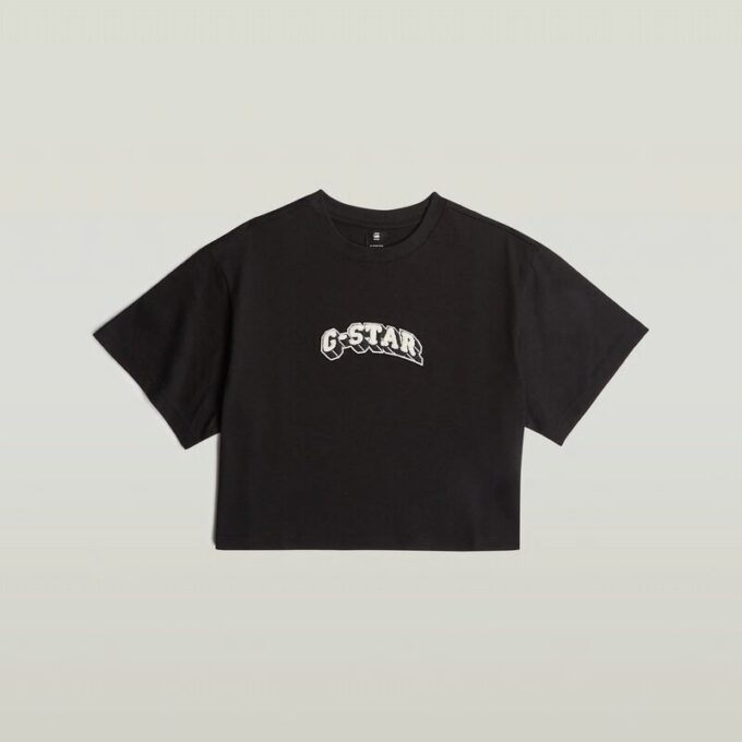 Felt Logo Boxy T-shirt
