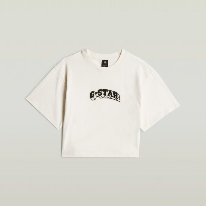 Felt Logo Boxy T-shirt