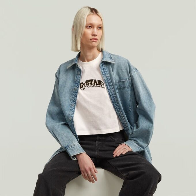 Felt Logo Boxy T-shirt