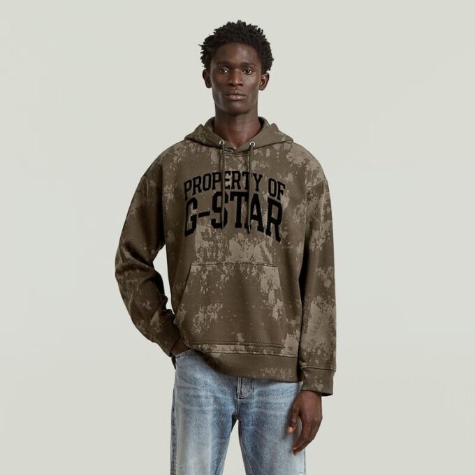 Flock AOP Hoodie Trui Flock AOP Hoodie Trui