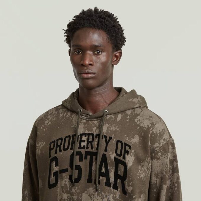 Flock AOP Hoodie Trui Flock AOP Hoodie Trui