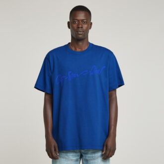 Flock G-Script los T-shirt
