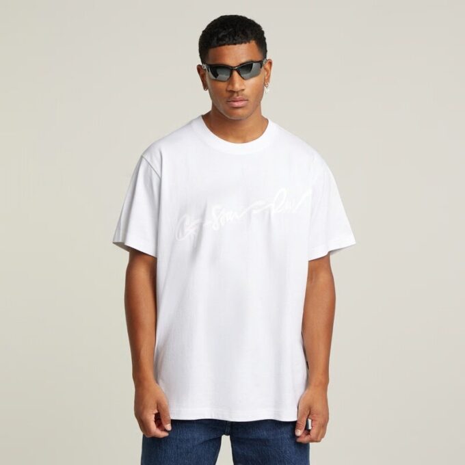 Flock G-Script los T-shirt Flock G-Script los T-shirt