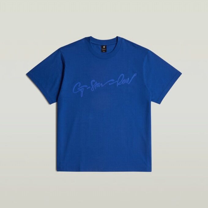 Flock G-Script los T-shirt