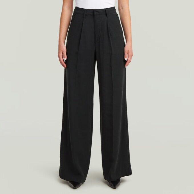 Fluid Wide Leg Broek Fluid Wide Leg Broek
