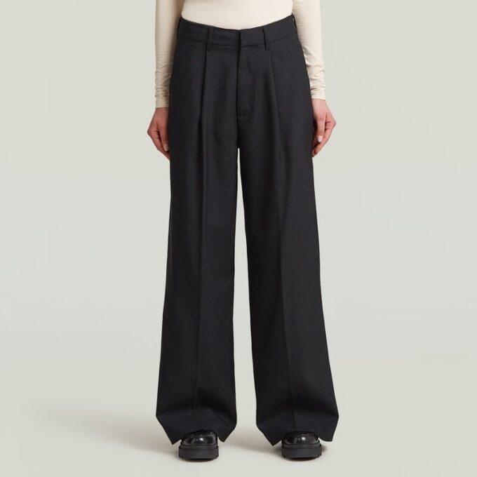 Fluid Wide Leg Broek Fluid Wide Leg Broek