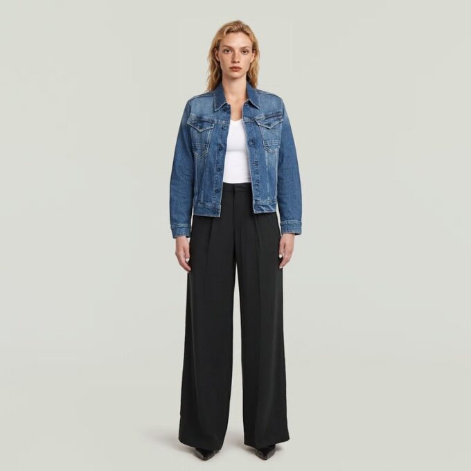 Fluid Wide Leg Broek Fluid Wide Leg Broek