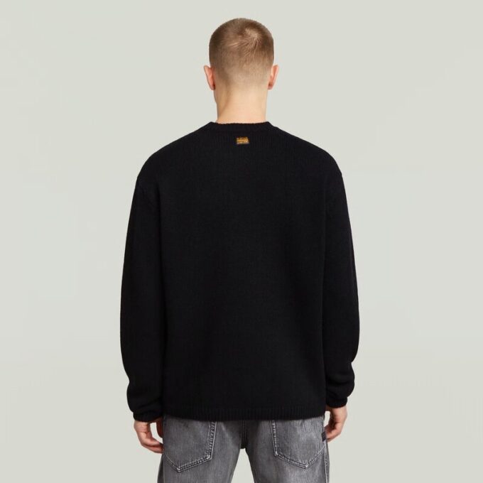 G Logo Relaxed Knit Pullover G Logo Relaxed Knit Pullover