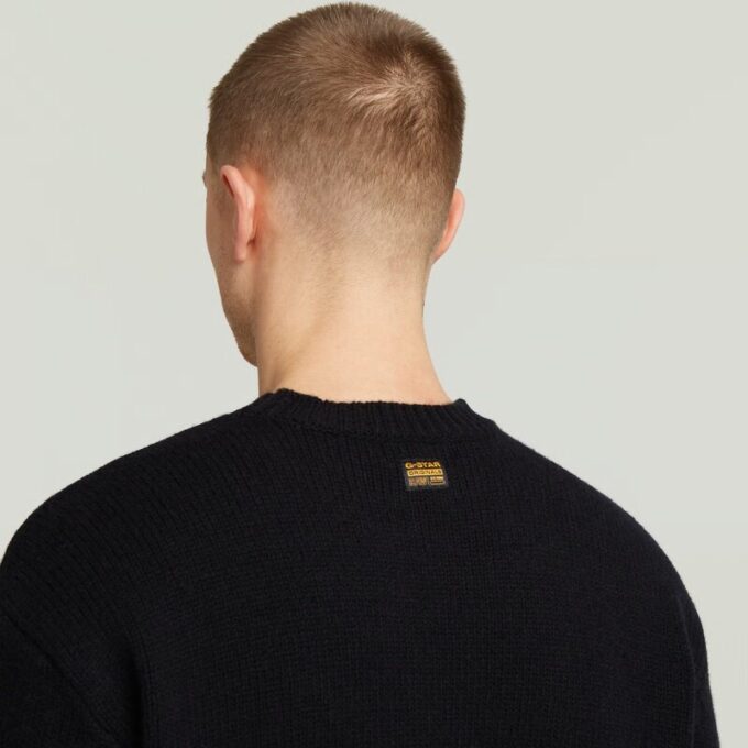 G Logo Relaxed Knit Pullover G Logo Relaxed Knit Pullover