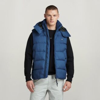 G-Whistler gewatteerd vest met capuchon