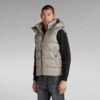 G-Whistler gewatteerd vest met capuchon