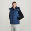 G-Whistler gewatteerd vest met capuchon
