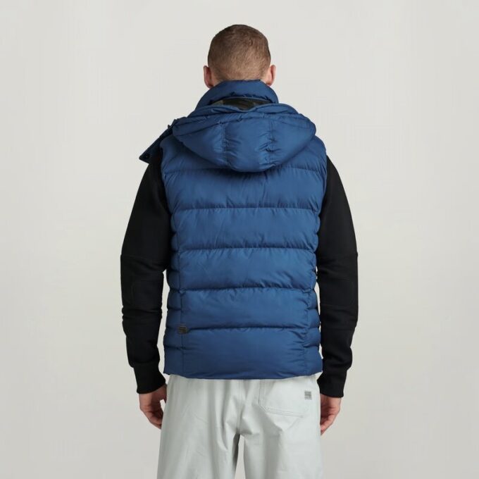 G-Whistler gewatteerd vest met capuchon