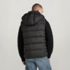 G-Whistler gewatteerd vest met capuchon