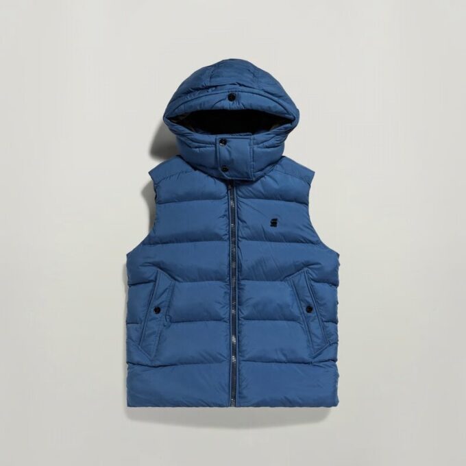 G-Whistler gewatteerd vest met capuchon