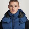 G-Whistler gewatteerd vest met capuchon