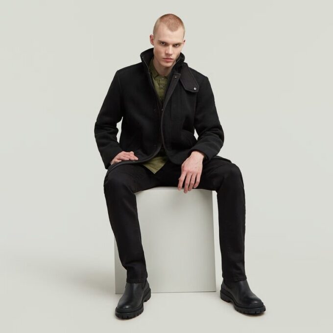 Garber wollen trenchcoat Garber wollen trenchcoat