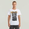 Gebouw Grafisch T-shirt Gebouw Grafisch T-shirt