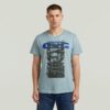 Gebouw Grafisch T-shirt Gebouw Grafisch T-shirt