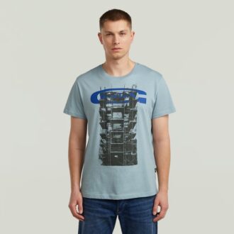 Gebouw Grafisch T-shirt
