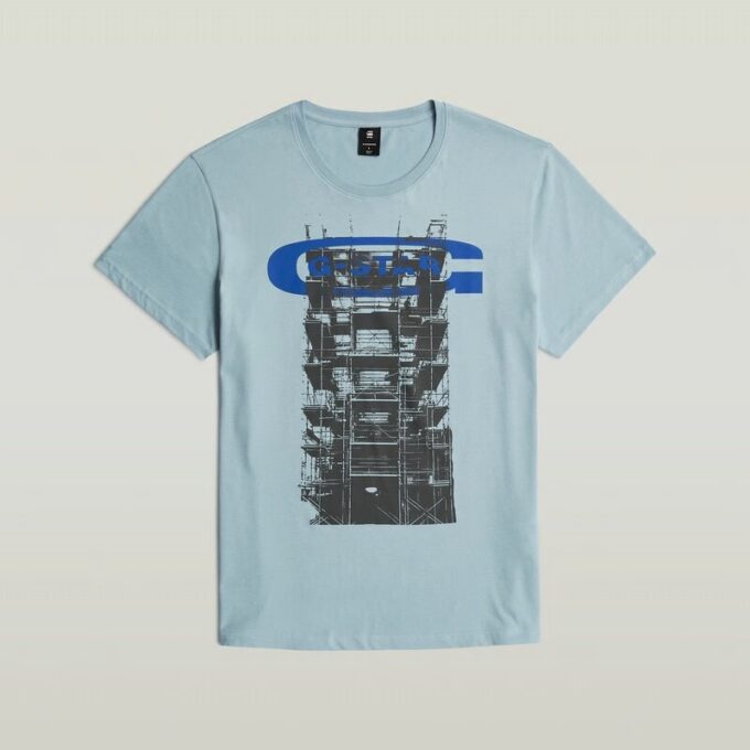 Gebouw Grafisch T-shirt Gebouw Grafisch T-shirt