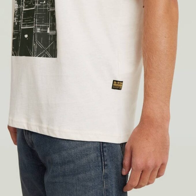 Gebouw Grafisch T-shirt Gebouw Grafisch T-shirt