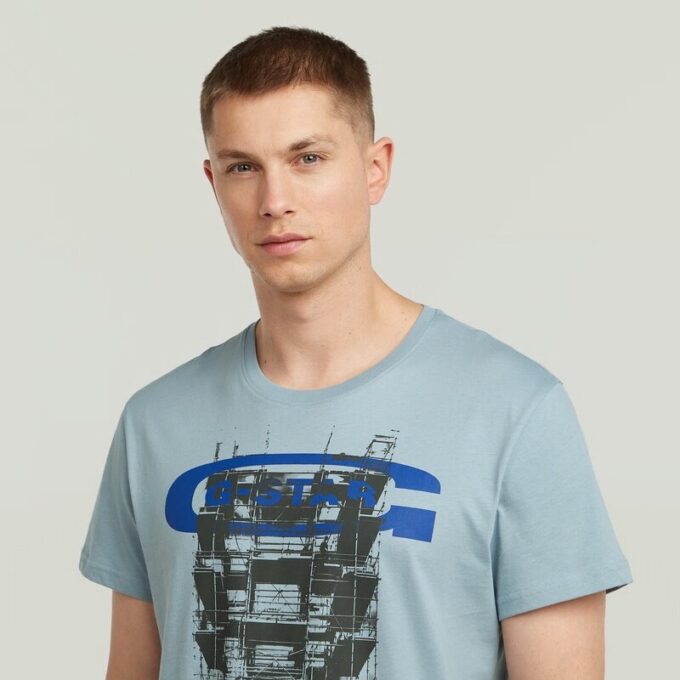 Gebouw Grafisch T-shirt Gebouw Grafisch T-shirt