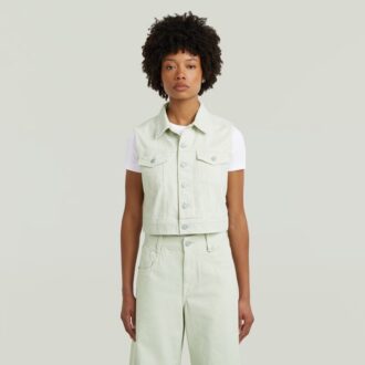 Gekrompen vest