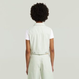 Gekrompen vest