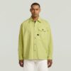 Geplooid Boxy Shirt Lange Mouw