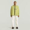 Geplooid Boxy Shirt Lange Mouw