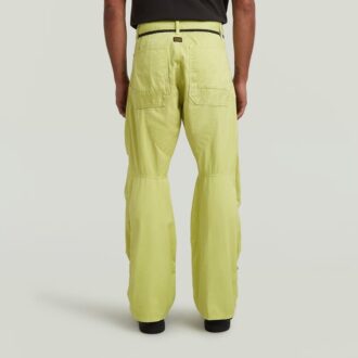 Geplooide 3D-denimbroek
