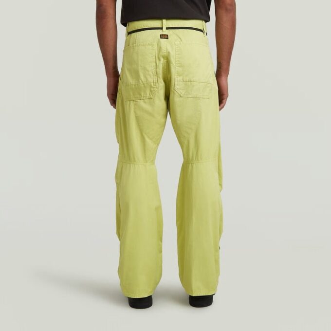 Geplooide 3D-denimbroek