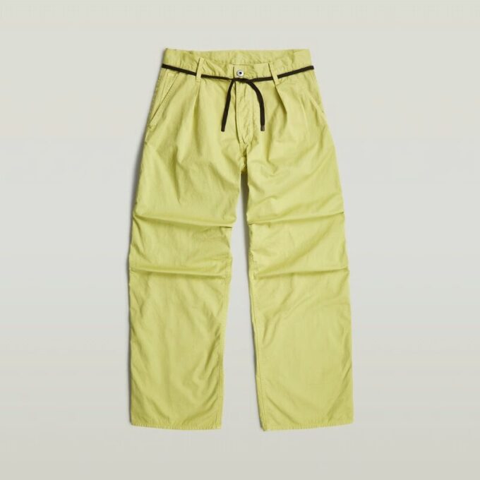 Geplooide 3D-denimbroek