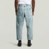 Geplooide Chino Denim Relaxed Taps Toelopend Geplooide Chino Denim Relaxed Taps Toelopend