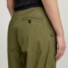Geplooide chino met hoge taille Geplooide chino met hoge taille