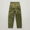 Geplooide chino met hoge taille Geplooide chino met hoge taille