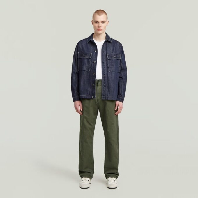 Geplooide Chino Relaxed Geplooide Chino Relaxed