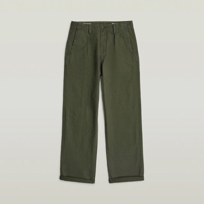 Geplooide Chino Relaxed Geplooide Chino Relaxed