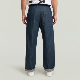 Geplooide Chino Relaxed Neo Raw Jeans
