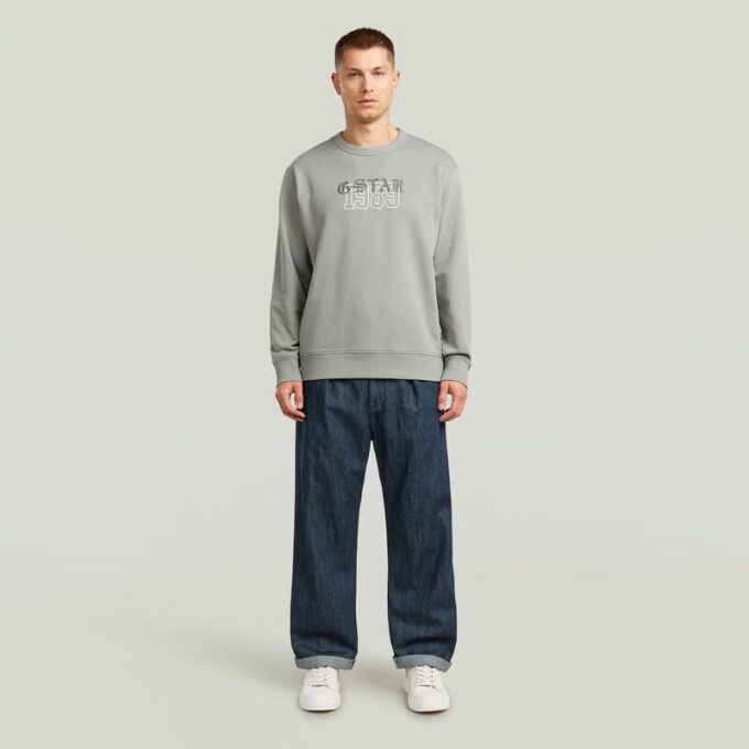 Geplooide Chino Relaxed Neo Raw Jeans