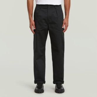 Geplooide Chino Relaxed Straight