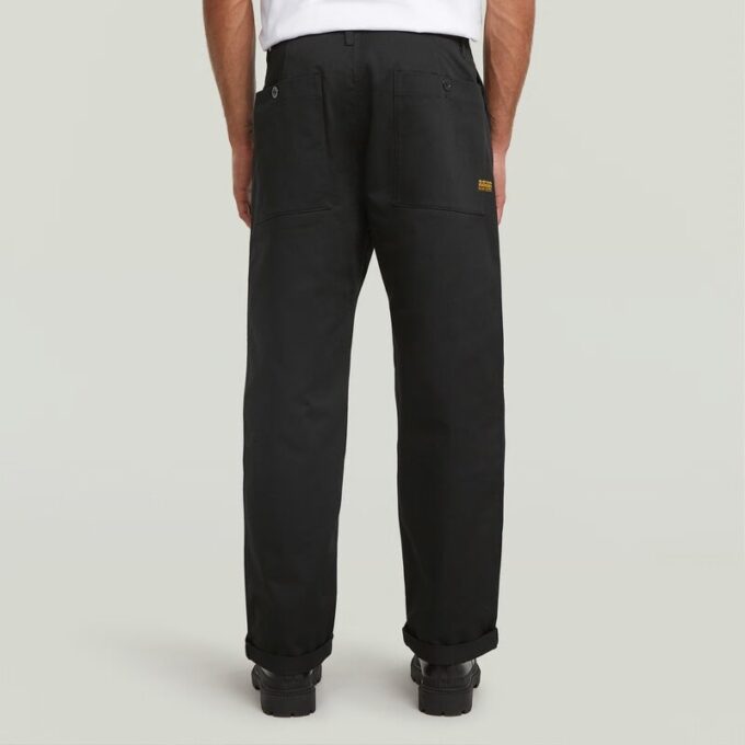 Geplooide Chino Relaxed Straight Geplooide Chino Relaxed Straight