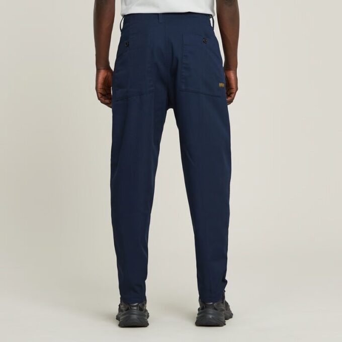 Geplooide Chino Relaxed Taps Toelopend Geplooide Chino Relaxed Taps Toelopend