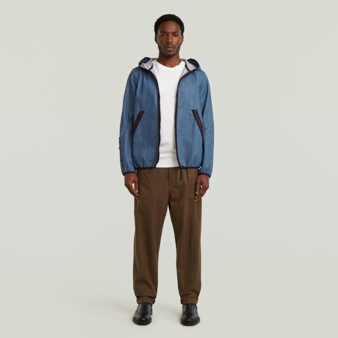 Geplooide Chino Relaxed Taps Toelopend Geplooide Chino Relaxed Taps Toelopend