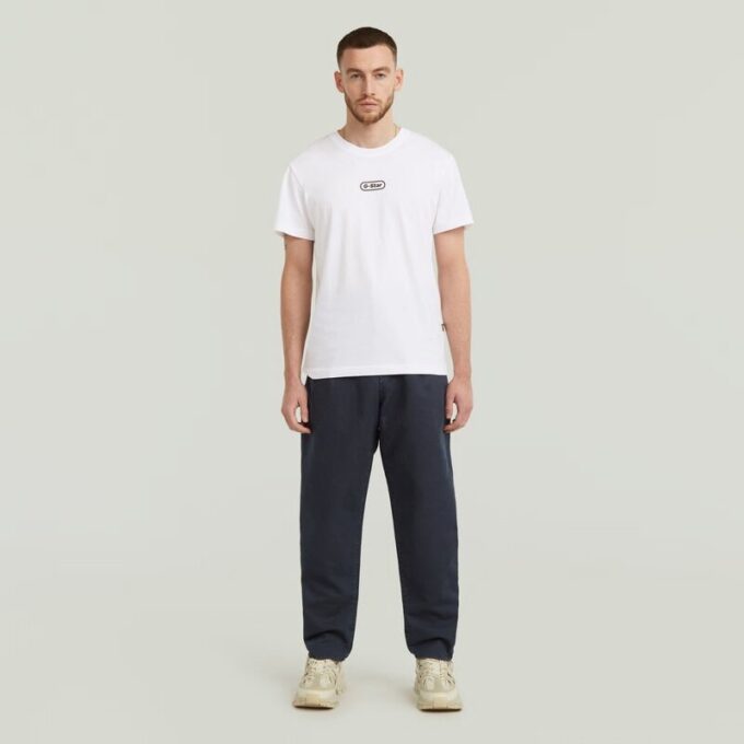 Geplooide Chino Relaxed Taps Toelopend Geplooide Chino Relaxed Taps Toelopend